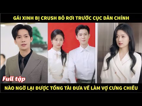 Gái xinh bị crush bỏ rơi trước cục dân chính, nào ngờ được tổng tài đưa về làm vợ cưng chiều