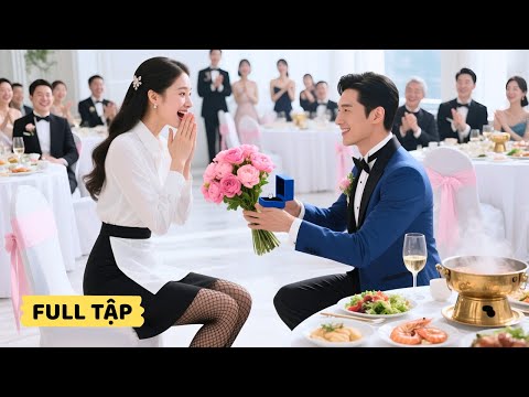 Gái nghèo bị xem thường tại tiệc xa hoa, tổng tài bất ngờ nắm tay trao nhẫn cưới