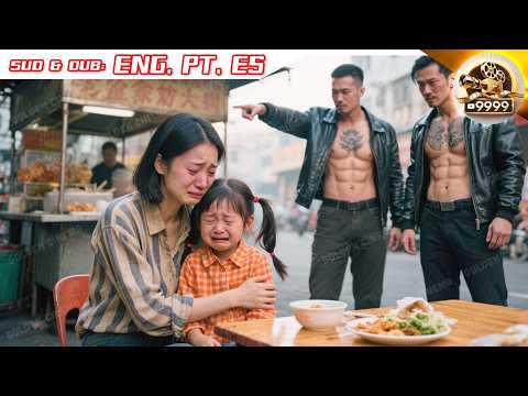 Poor Mother And Child Bullied By Gangsters While Eating Noodles, War God Punches Them Crippled