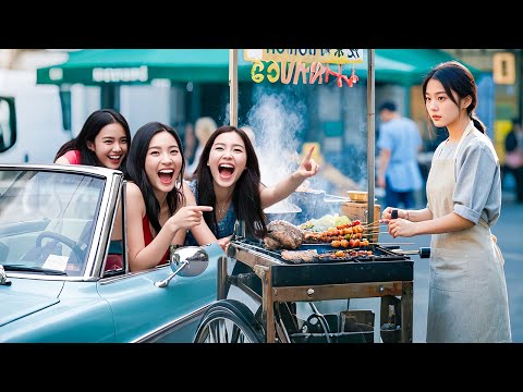 Cô gái bán đồ nướng ngoài chợ bị mọi người chê cười, nào ngờ lại là vợ bí mật của tổng tài