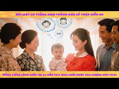 Tiếng lòng: trùng sinh thập niên 80 dùng tiếng lòng giúp mẹ ly hôn tra nam cưới cha dượng đẹp trai