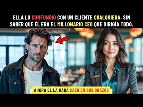 ELLA PENSÓ QUE ERA UN CLIENTE MÁS, SIN SABER QUE ERA EL PODEROSO MILLONARIO DETRÁS DE LA EMPRESA...