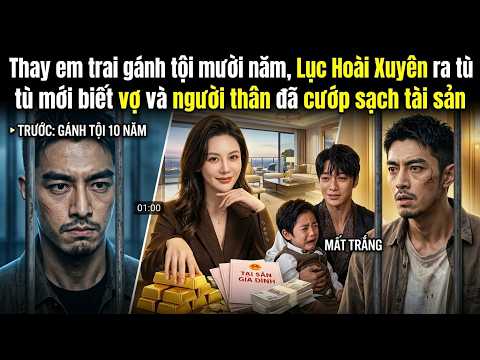 Thay em trai gánh tội mười năm, Lục Hoài Xuyên ra tù mới biết vợ và người thân đã cướp sạch tài sản