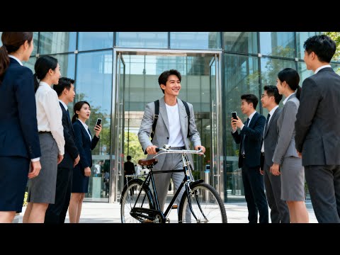 Ko Ngờ Đàn Ông Đi Xe Đạp Đến CTy Chính Là Tổng Tài Mới! Cả cty sốc toàn tập khi nhận ra sự thật!