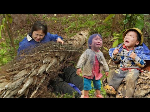 The child went missing. Tien and the electrician split up to look for him and an accident happened.