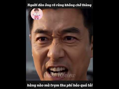 Người đàn ông rõ ràng không chở thùng  hàng nào mà trạm thu phí báo quá tải FULL TRỌN BỘ