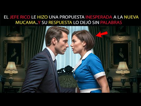 EL JEFE RICO LE HIZO UNA PROPUESTA INESPERADA A LA NUEVA MUCAMA..Y SU RESPUESTA LO DEJÓ SIN PALABRAS