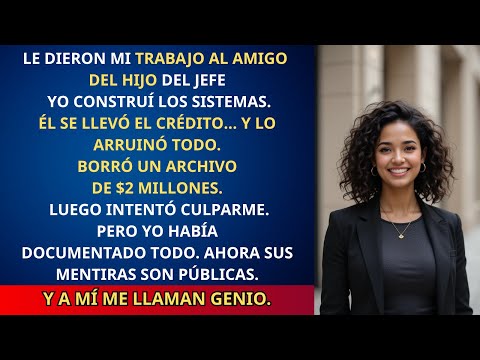 El hijo del jefe le dio mi trabajo a su amigo—luego su error borró $2 millones y desencadenó su caíd