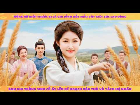 Nông nữ trùng sinh báo thù gia đình hút máu: tìm cách tách khỏi hộ khẩu sống hạnh phúc