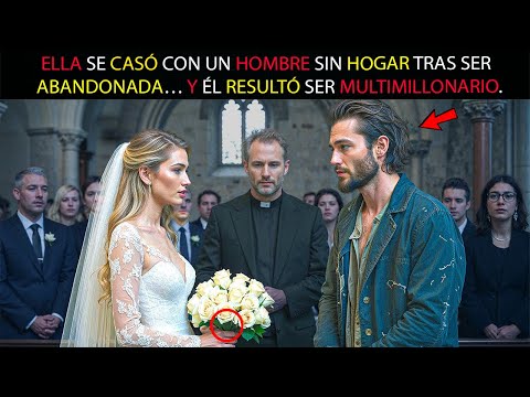 ELLA SE CASÓ CON UN HOMBRE SIN HOGAR TRAS SER ABANDONADA… Y ÉL RESULTÓ SER MULTIMILLONARIO...