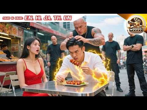 War God Eating Street BBQ Gets Disturbed By Thugs Slamming Table, Ends Them All With One Punch