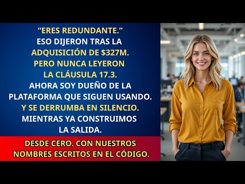 Me despidieron tras la adquisición—ahora poseo el código que hunde su plataforma de $327M