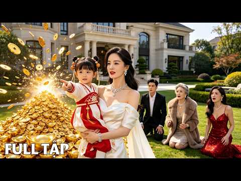 Mang thai con gái bị nhà chồng đuổi khỏi nhà, ai ngờ bé là Tiểu Phúc Tinh giúp mẹ xây đế chế tỷ đô
