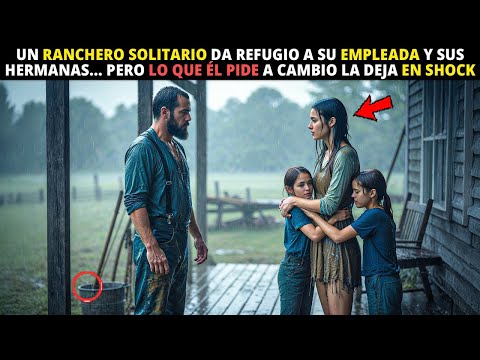 UN RANCHERO ACOGIÓ EN SU CASA A SU EMPLEADA Y SUS HERMANAS… PERO SU SECRETO LA DEJÓ SIN PALABRAS...