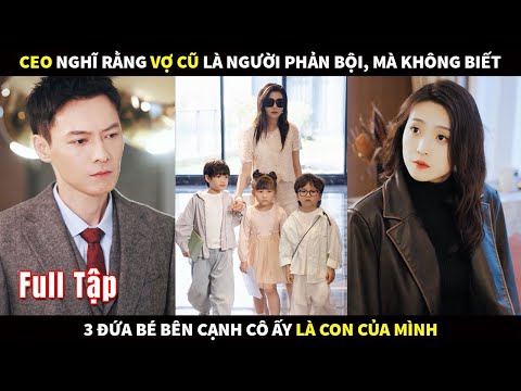 CEO nghĩ rằng vợ cũ là người phản bội, mà không biết 3 đứa bé bên cạnh cô ấy là con của mình!