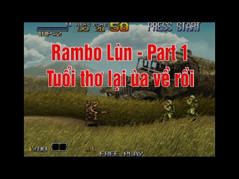 [Game của Tuổi Thơ] RAMBO Lùn - Ngày xưa trốn ra quán PS1 chơi suốt