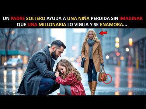UN PADRE SOLTERO AYUDA A UNA NIÑA PERDIDA SIN IMAGINAR QUE UNA MILLONARIA LO VIGILA Y SE ENAMORA...