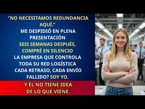 Me llamó “redundante” en plena reunión—ahora soy dueña de su red logística sin que lo sepa