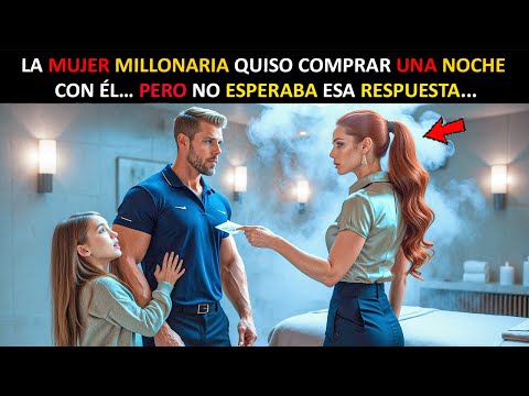 LA MUJER MILLONARIA QUISO COMPRAR UNA NOCHE CON ÉL… PERO NO ESPERABA ESA RESPUESTA...