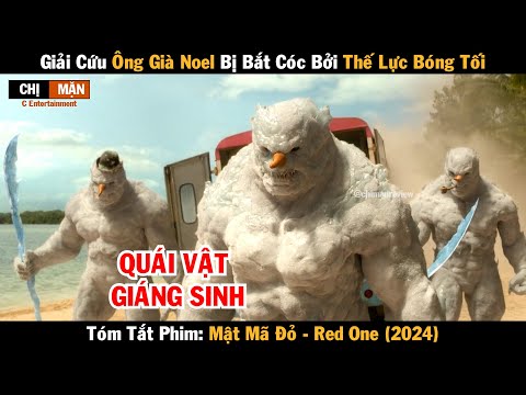 Review phim Giải cứu ông già Noel bị bắt cóc bởi thế lực bóng tối | Red One 2024