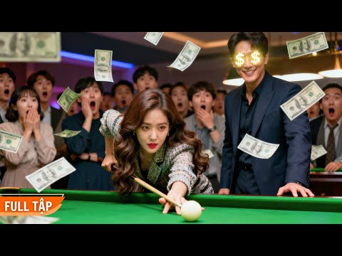 Chồng phá sản vì bi-a, nào ngờ Vợ bịt mắt đánh một cơ dọn sạch bàn khiến chủ sòng bài quỳ xin tha