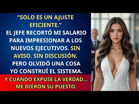 El jefe recortó mi salario para impresionar a los ejecutivos Pero no tienen idea de lo que se viene…