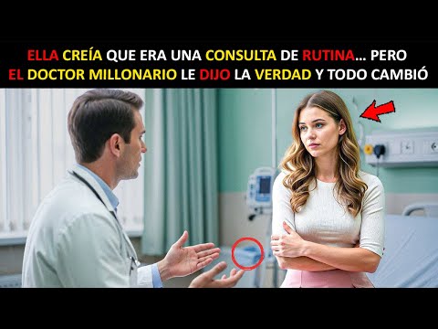 ELLA CREÍA QUE ERA UNA CONSULTA DE RUTINA… PERO EL DOCTOR MILLONARIO LE DIJO LA VERDAD Y TODO CAMBIÓ