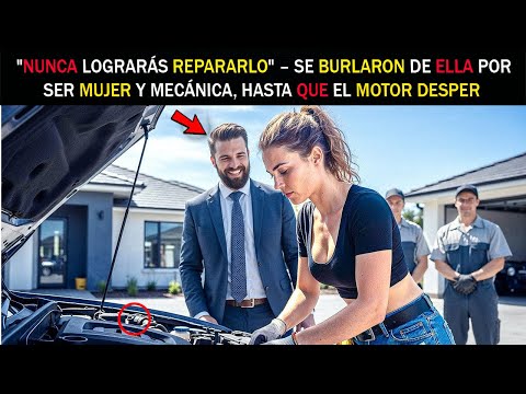 “¿UNA MUJER MECÁNICA?” — SE RIERON DE ELLA EN EL TALLER, PERO DEMOSTRÓ QUE ESTABAN EQUIVOCADOS...