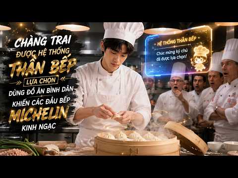 Chàng trai được hệ thống thần bếp lựa chọn dùng đồ ăn bình dân khiến các đầu bếp michelin kinh ngạc