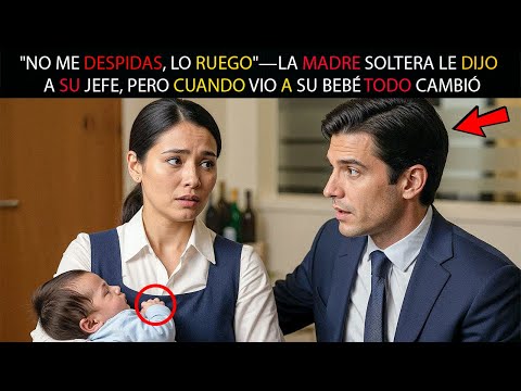 "NO ME DESPIDAS, LO RUEGO"—LA MADRE SOLTERA LE DIJO A SU JEFE, PERO CUANDO VIO A SU BEBÉ TODO CAMBIÓ