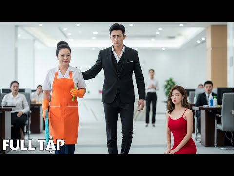 Cô gái hống hách bắt nạt cô lao công – Ai ngờ đang đụng phải mẹ của Tổng Tài quyền lực!