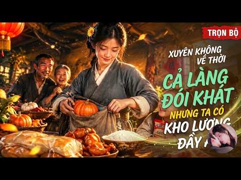 Xuyên không giữa hiện đại và cổ đại, tích trữ lương thực cứu cả làng