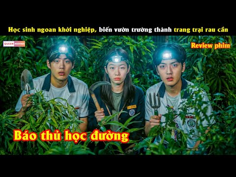 Học sinh ngoan khởi nghiệp, biến vườn trường thành trang trại rau cần - Review phim hay