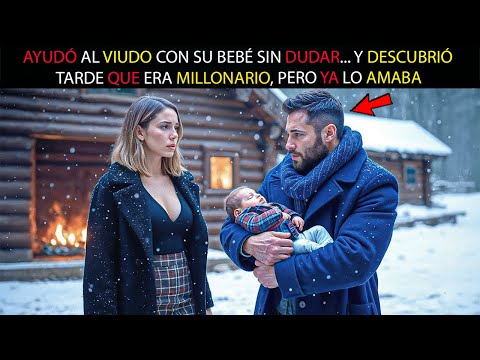 AYUDÓ AL VIUDO CON SU BEBÉ SIN DUDAR... Y DESCUBRIÓ TARDE QUE ERA MILLONARIO, PERO YA LO AMABA